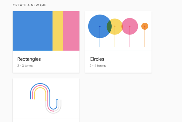 Google Data Gif Maker Options